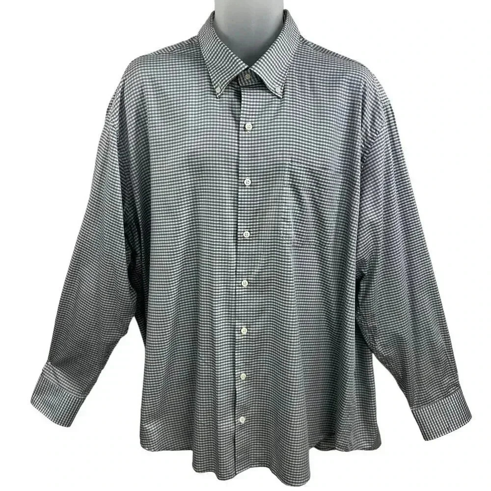 Peter Millar Crown Soft Silk Blend XXL Mens Dress Shirt Quiet Luxury Old Money